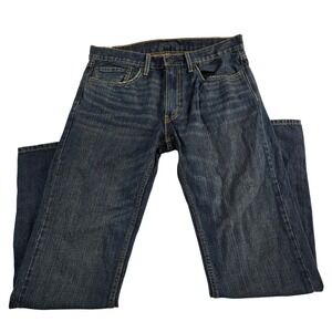 Levi's 559 Relaxed Straight Jeans Denim Mens W34 L34 Dark Wash Classic